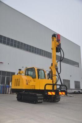 New Design Drilling Piling Screwing Pile Driver for Highway Guardrail Construction
