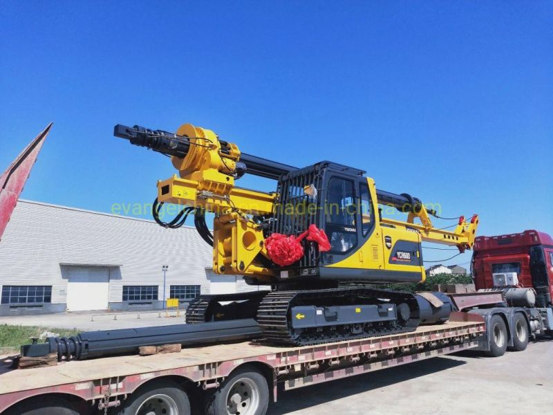 600~1200mm Diameter Small Rotary Drilling Rig Ycr60d with Max Depth 28m