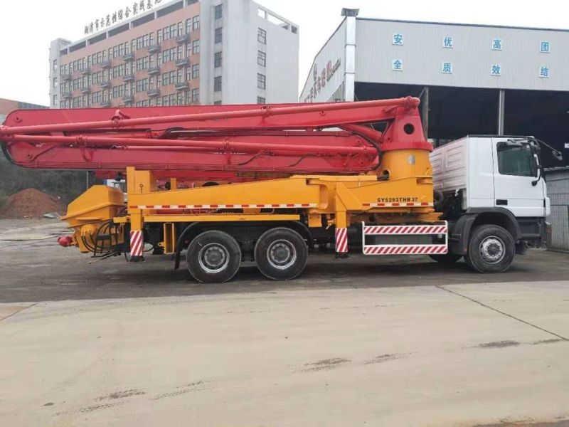 New 38m Truck Mounted Concrete Pump with Three-Axle Chassis Cheap Price