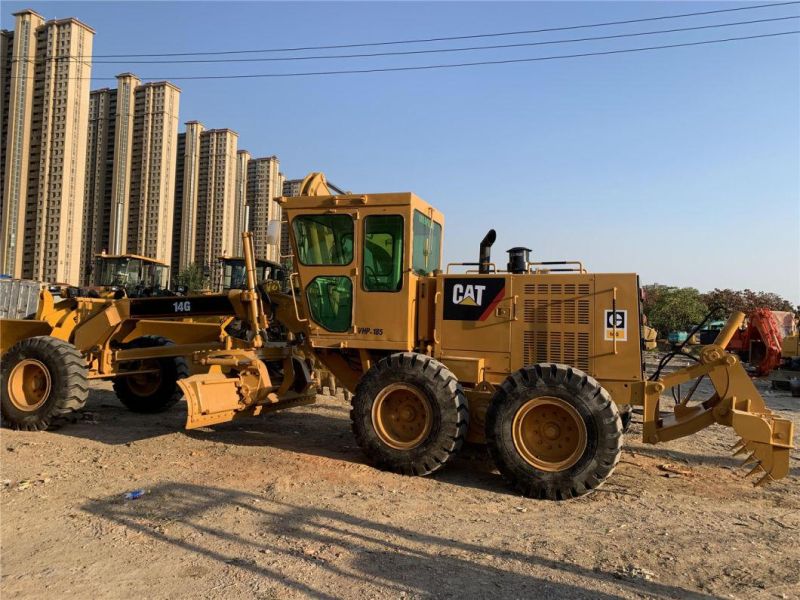 Good Cheap Used USA Caterpillar Motor Grader 14G, Cat 14G 140g Grader