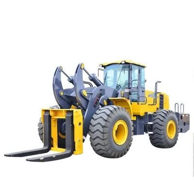 Lw600kv 6ton Zf Transmission Wheel Loader with Fork