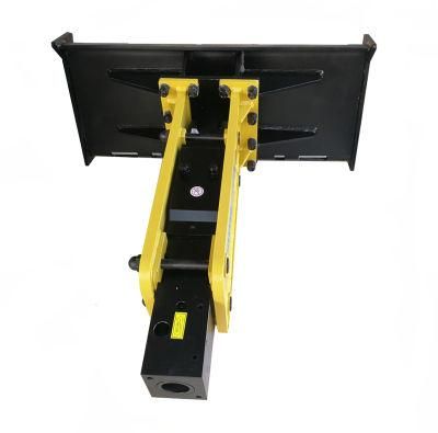 Backhoe Loader Using Hydraulic Rock Breaker Hammer with 68mm Chisel