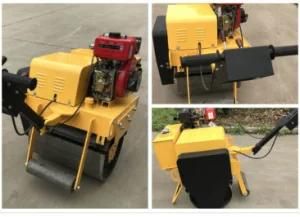 1/1.2/1.5/3/4 Ton Road Compactor Double Drum Hydraulic Asphalt Roller Vibratory Road Roller by Gasoline/Diesel Engine with CE