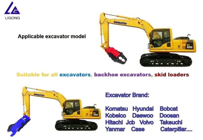 Scrap Shear Steel Plate Shear Excavator hydraulic Demolition Shear