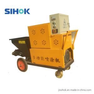 China Construction Equipment Small Cement Mortar Spraying Machine Fully Automatic Wall Plastering Machine