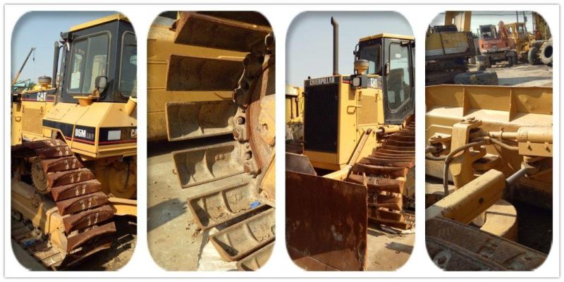 Used Crawler Swamp Tractor Caterpillar D5m Swamp Bulldozer Construction Machinery