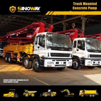 49m Truck Mounted Concrete Pump Truck, Concrete Pump Truck