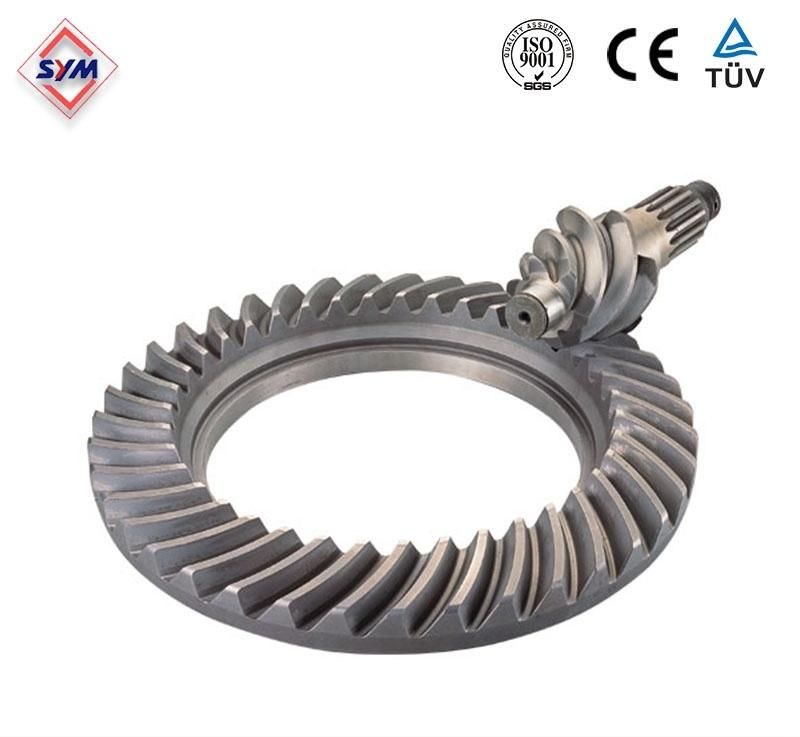 Tower Crane Spare Parts Bevel Gear Pinion