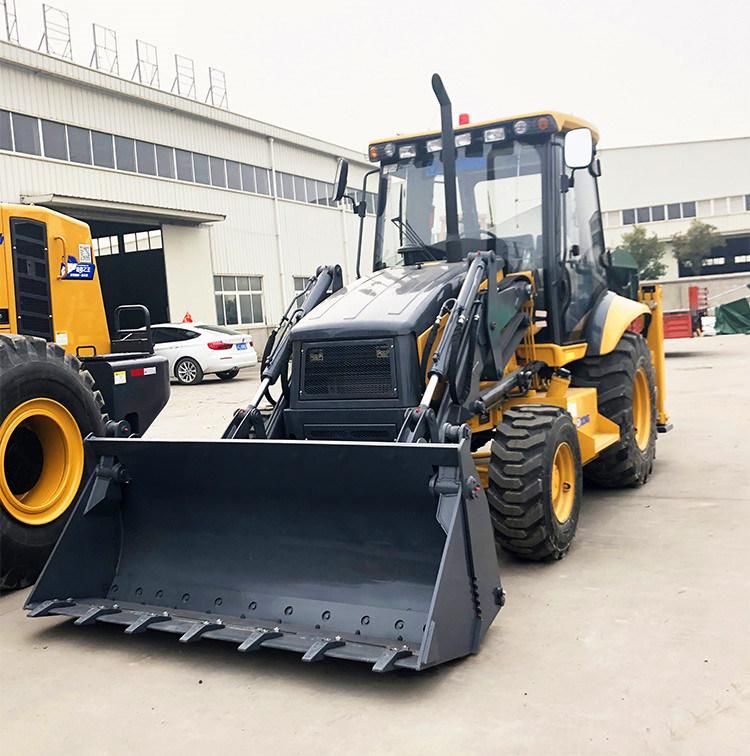 XCMG New 2.5 Ton Small Mini Backhoe Loader Tractor Xc870HK Hot Sale