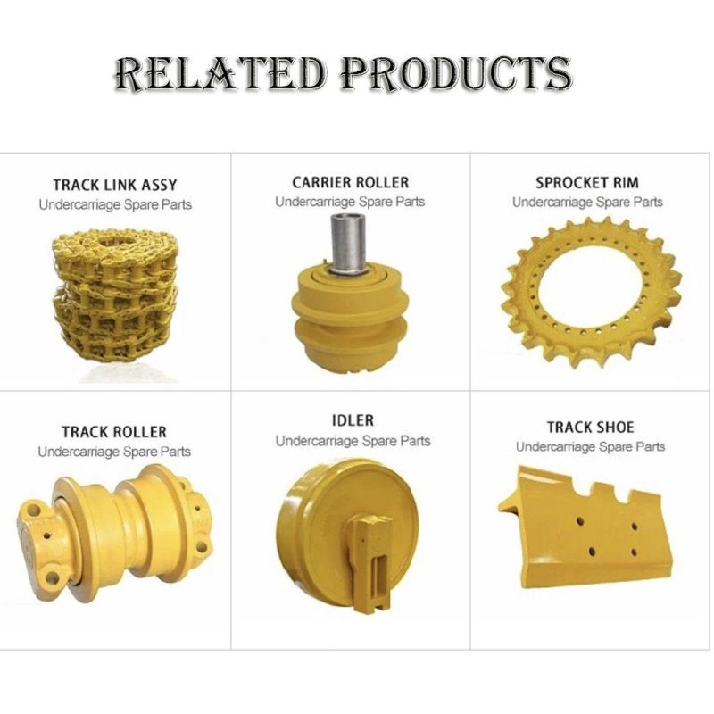 Track Shoe Assembly, Track Group with Shoes for Crawler Machines, Tractor Excavator, Bulldozer