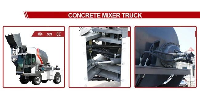 3.5 M3 Self Loading Concrete Mixer Chinese Factory