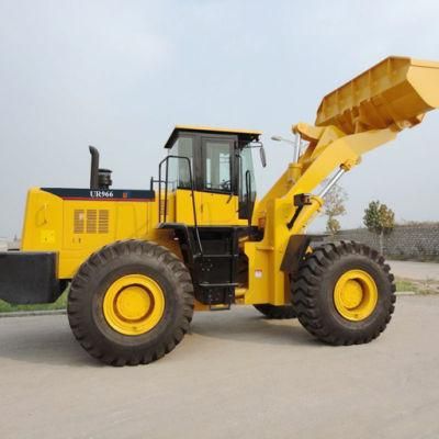 Good Quality High Cost-Effective Farm Machine 1t Rated UR910 Mini Wheel Loader Small Loader