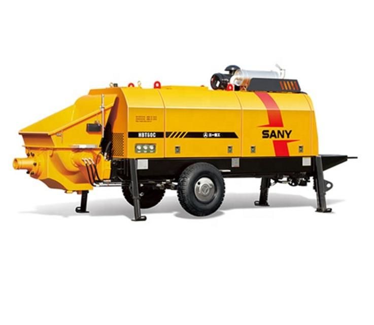 Hbds80 83m3/H Concrete Trailer Pump Price