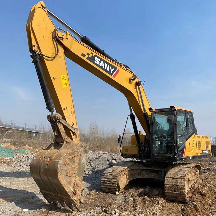 Used Sany Excavator Sy215c 215-9 Excavator Second Hand Sany 215 245 265 Medium Excavators