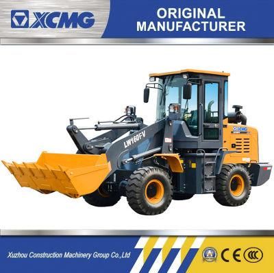 XCMG Official Agricultural Small Wheeled Loader with CE Lw160fv 1.6 Ton Compact Wheeled Loader for Sale