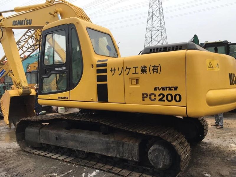 Cheap Price Used Komatsu PC200-6 Excavator, 20t Komatsu PC200, PC200-6, PC200-7 Excavator