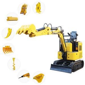 New Chinese Cheap Price Mini 0 8 Ton 1 Ton 2 Ton 3 Ton Orchard, Household, Engineering, Agricultural Track Excavator for Sale