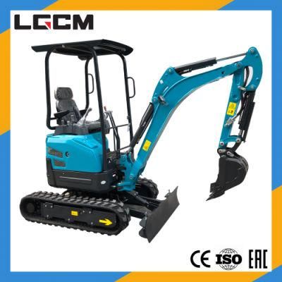 Lgcm Diesel Machine Mini Excavator for Farm Garden and Personal Use