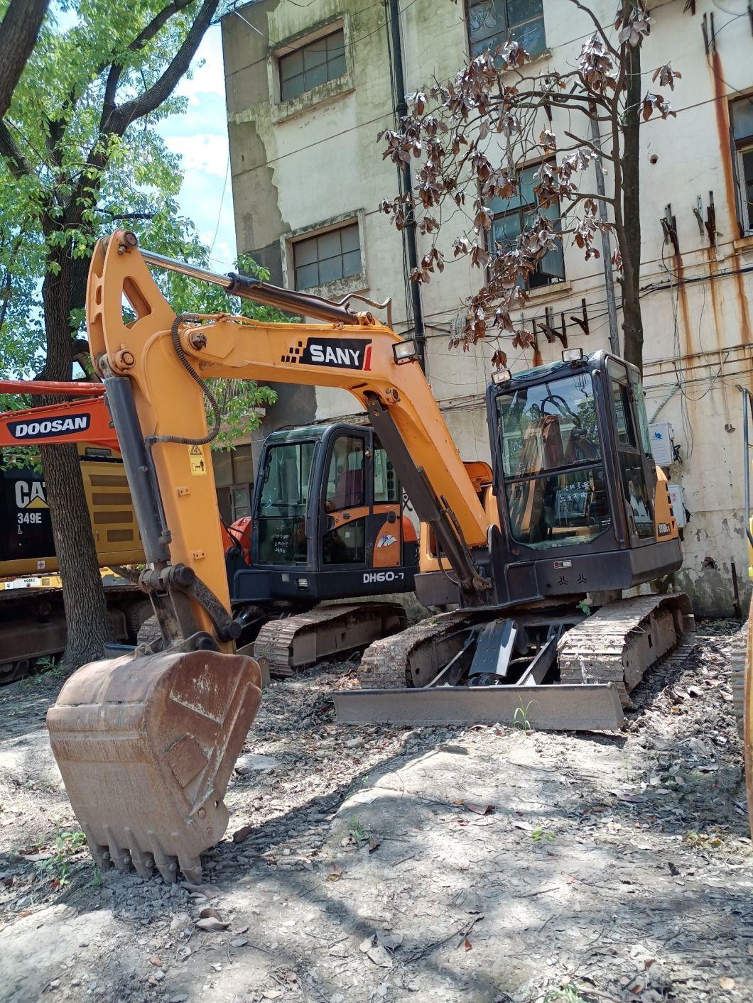 2021 Hot Products Used Good Quality 80% New Sy60c-9 Sy75c Loaderskidsteer Jcb Backhoe 3cx Backhoe Excavator