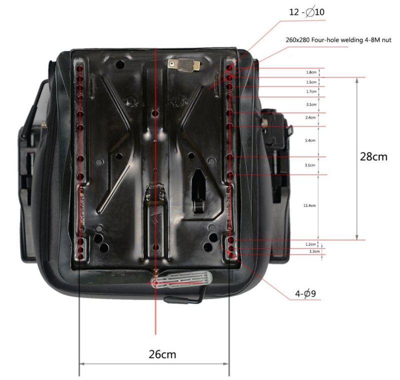 China Hot Sale High Quality Construction Seat