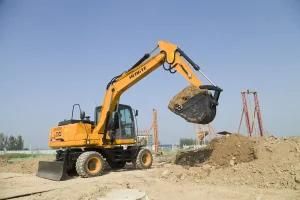 Ht135W Wheel Excavator