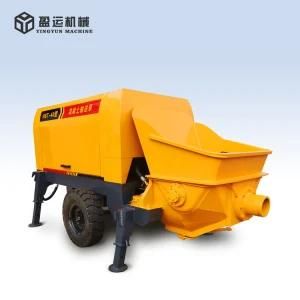 Easy to Work Mini Diesel Mobile Concrete Pump