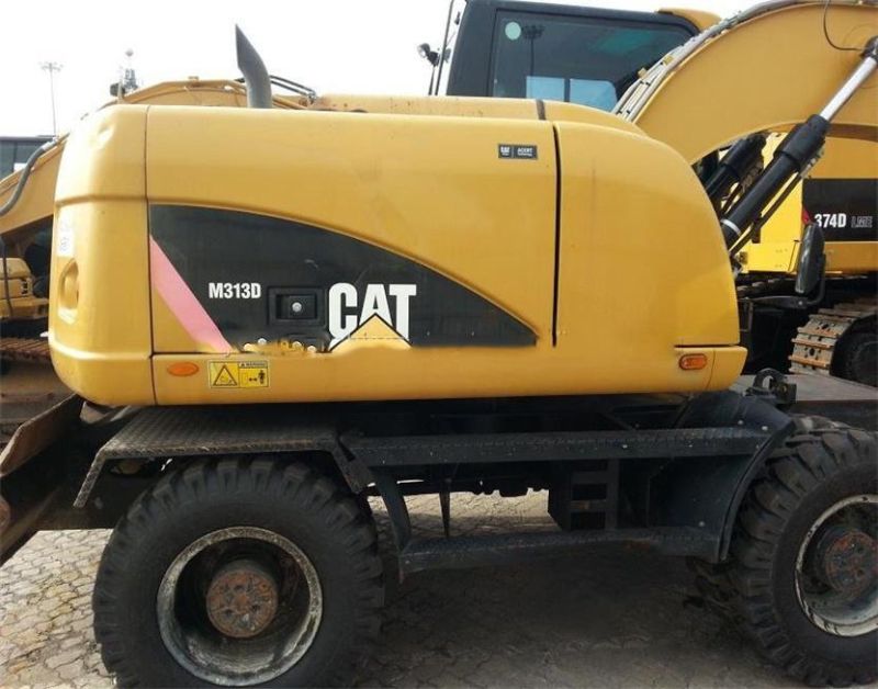 Cat M313D 13 Ton Used Second Hand Wheeled Wheel Medium Mining Machine Excavator311 312 313 315 318 Excavadora Usada Excavatrice Pelle Excavators