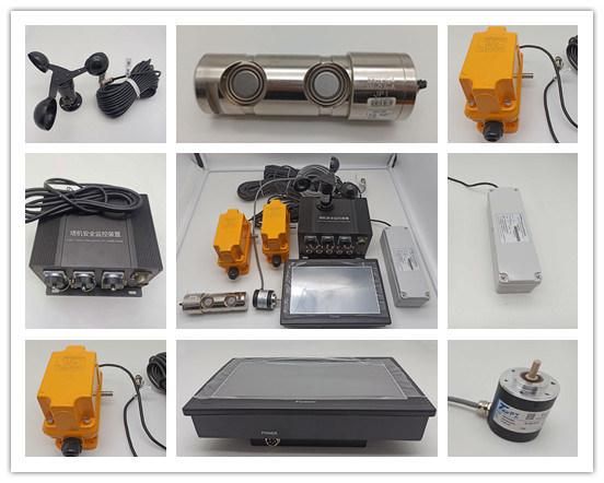 Tower Crane Parts Safety Device Wired Hook Camera and Load Moment Indicator