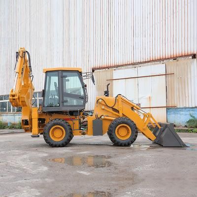 Factory Outlet Brand Wheel Drive Mini Small Hydraulic Front End Loader and Tractor Backhoe Excavator Loader 2.5t Fw30-25 with CE Certification