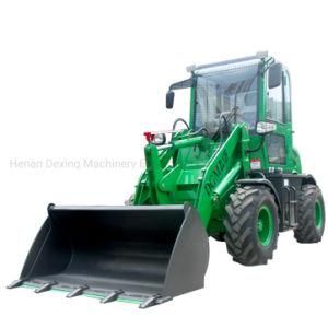 Price CE China compact farm wheel loaders with various implements zl12f 0.6cbm shovel