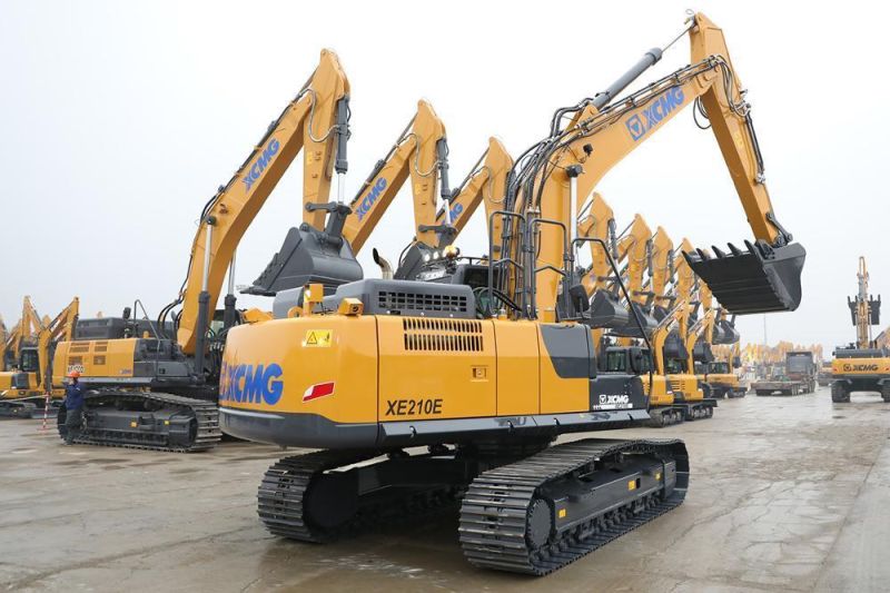 XCMG 20 Ton RC Crawler Excavator Machine Xe210e with Ce