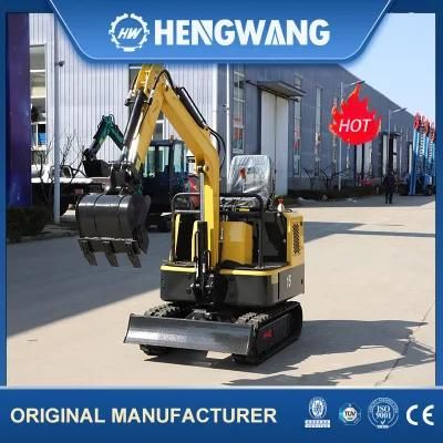 1.5ton 2 Ton Hydraulic Micro Excavator Compact Digger for Stump Removal