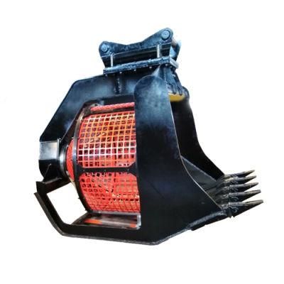 Top Quality Excavator Rotating Buckets Screen Bucket