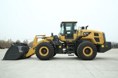 Ensign 7 Ton Wheel Loader Yx677 with 5.2cbm Bucket