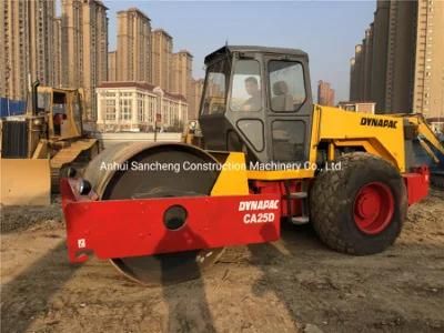 Used Construction Equipment Ca25D Dynapac Road Roller for Sale