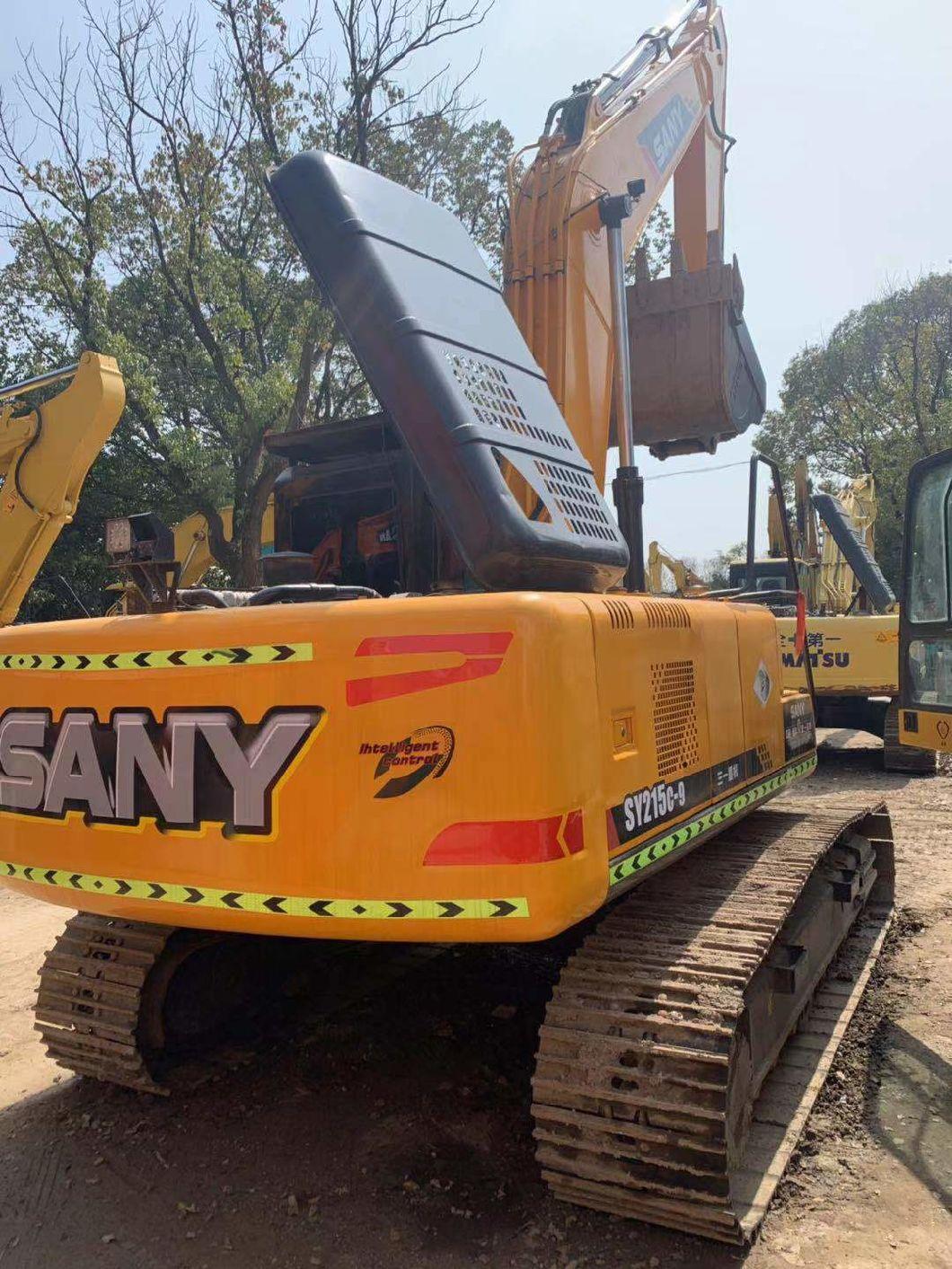 Second Hand Used Sany Power 99% New Tiller Excavator Crawler Hydraulic Excavator Sy335h in Good Condiotion