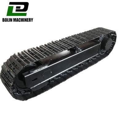 40 Ton Customized Track Undercarriage Track Chassis with Steel Track Pad