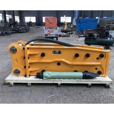 Backhoe Loader Parts Excavator Attachment Hydraulic Concrete Hammer Rock Breaker Hammer