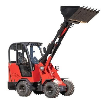Wholesale Customized Color 0.6t 1t 1.5t 2t Small Compact Telescopic Boom Farm Hay Fork Wheel Loader