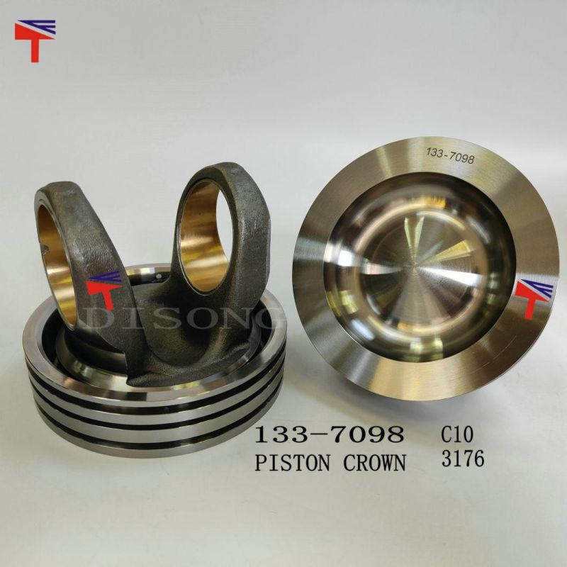 High-Performance Diesel Engine Engineering Machinery Parts Piston Crown 133-7098 for Excavator Parts 3176 Engine Parts C10 Generator Set
