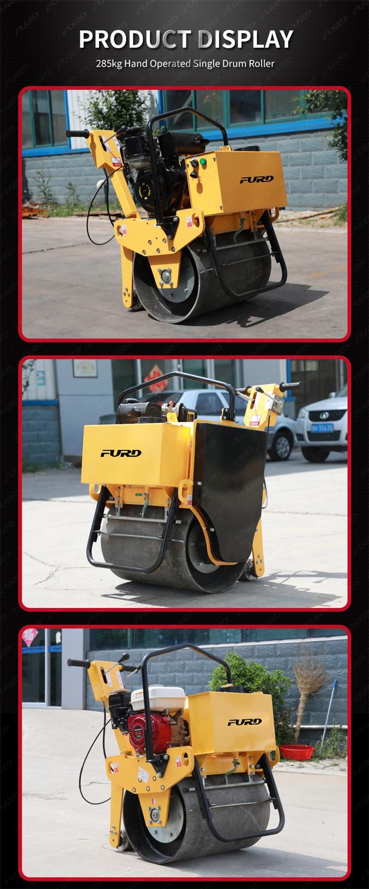 Small Road Roller Single Drum Road Roller for Asphalt Road Compaction