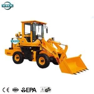 Ce Approved 1800kg Wheel Loader with Bucket Capacity 0.8m3