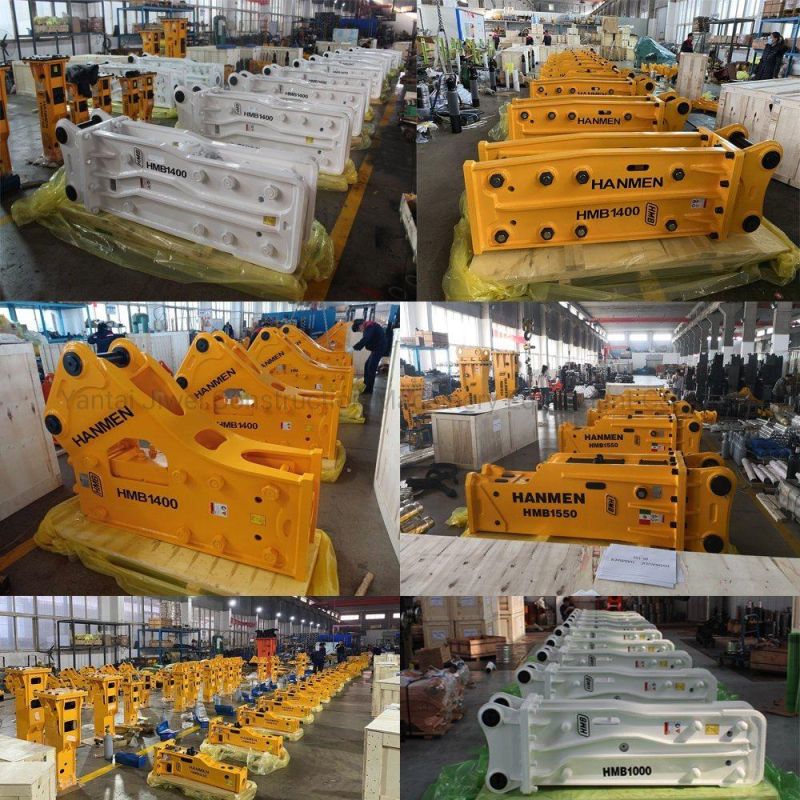 New Design CE Sb45 85mm Chisel Hanmen Hmb Construction Machine Equipment Excavator Jack Hammer Hydraulic Rock Breaker