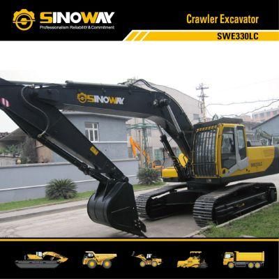 Construction Machinery Excavator Sinoway 33 Ton Excavator Digger