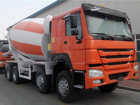 HOWO Concrete Mixer Truck for 8*4 Self Loading Pumping