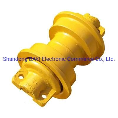 Custom Made Crane Undercarriage Excavator Spare Parts Yellow Color Bottom Track Roller for Sale