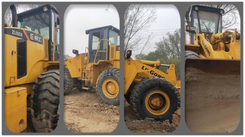 Used Liugong ZL50CN Wheel Loader Construction Machinery