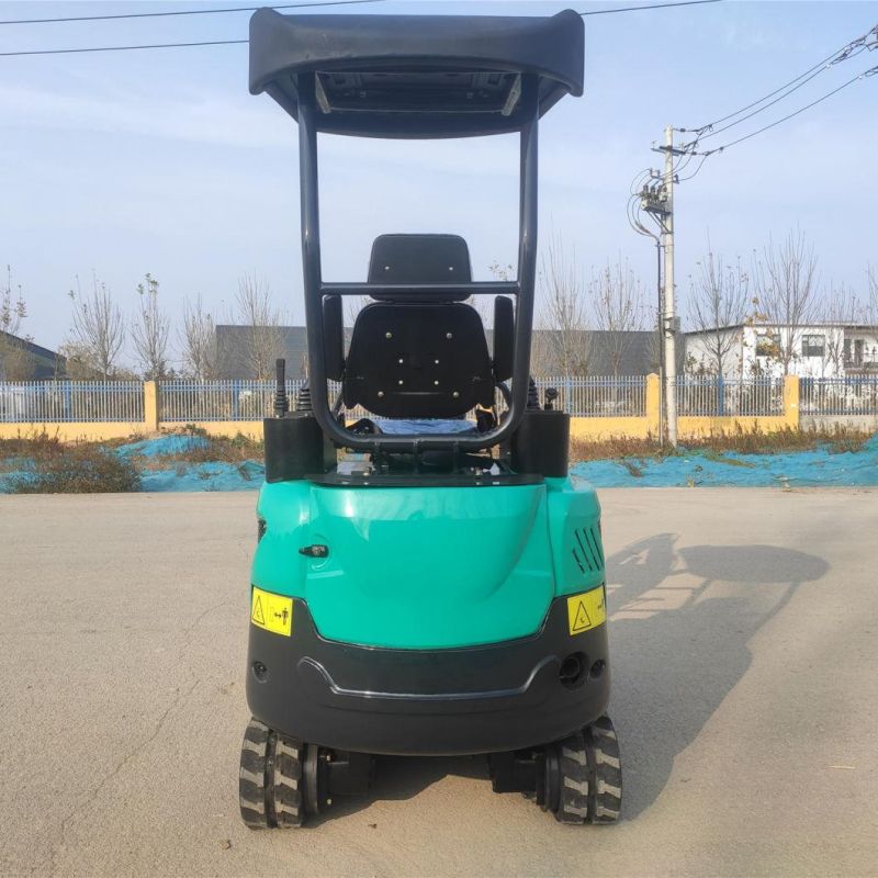 Earthmoving Machinery 1.8ton Mini Excavator with Beautiful Blue Colour