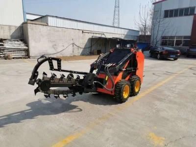 Widely Used Mini Gasoline Skid Steer Loader Wheel Loader. Model Hr300