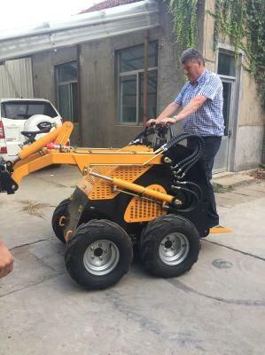 Small Mini Wheel Loader, Mini Skid Steer Loader, Used Tracked Crawl Loader for Sale